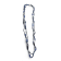Stephen Dweck Pearl Blue Iolite and Labradorite Necklace in Sterling
Silver - 72 Inches