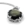 Stephen Dweck Black Coral Solitaire & Signature Engraved Sterling
Silver Pendant