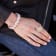 Stephen Dweck White Keshi Pearl Medium Open and Close Bangle in Sterling
Silver, 106.40Ctw