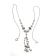 Stephen Dweck Pearl and Labradorite Tassel Necklace in Sterling Silver