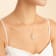 18K Two-tone Gold Over Sterling Silver Charming Chihuahua Pendant with Chain