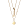 Fine Silver Plated and Gold Flash Cubic Zirconia Leo Zodiac Star Sign
Pendant Necklace, 16" +2"
