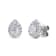 0.50Cts Pear Shaped Lab-Grown Diamond Earrings in 14K White Gold (F-G,
VS-SI, 0.50Cttw)