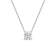 0.80 Cts Round Shaped Lab-Grown  Diamond Necklace in 14K White Gold
(F-G, VS2-SI1, 0.80 Cttw)