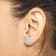 1.50Cts Pear Shaped Lab-Grown Halo Diamond Earrings in 14K White Gold
(F-G, VS-SI, 1.50Cttw)
