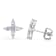 1.00 Cts Flower Marquise Lab-Grown Diamond Earrings in 14K White Gold
(E-F, VS-SI, 1.00 Cttw)