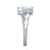 0.33 Ct Emerald Cut Lab-Grown Diamond Two Stone Bypass Ring Set in 14K
White Gold