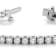 3.00Ct Round Four Prong 7 inch Tennis Bracelet in Lab Grown Diamond in
14K gold. (3.00Ct FG - VS-SI)
