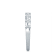 1.50 Ct Emerald Cut seven stone Lab-Grown Diamond band set Horizontal in
14K White Gold