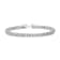 4.00Ct Round Four Prong 7 inch Tennis Bracelet in Lab Grown Diamond in
14K gold. (4.00Ct FG - VS-SI)