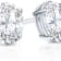 0.33Cts Oval Shape Lab-Grown Diamond Earring Studs in 14K White Gold