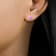 10 Karat White Gold Pink Sapphire Stud Earrings For Women