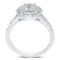 0.53Ct Cluster Fashion Ring Lab Grown Diamond in 10K gold