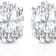 0.33Cts Oval Shape Lab-Grown Diamond Earring Studs in 14K White Gold