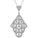 Beverley K 18K White Gold Diamond 1.46ctw Pendant