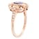 Beverley K 14K Rose Gold Diamond 0.15ctw and Tanzanite 0.54ctw Ring