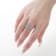 Beverley K 14K White and Rose Gold 0.90ctw Diamond Two Tone Floral Ring