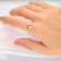 Gin & Grace 14K Yellow Gold Real Diamond Ring (I1) with Natural Opal
& Blue Sapphire