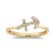 Gin & Grace 10K Yellow Gold Real Diamond Ring (I1)
