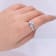 Gin & Grace 925 Sterling Silver Real Diamond Ring (I1) with Genuine
Blue Tanzanite