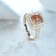 Gin & Grace 14K Yellow Gold Natural Brown and White Diamonds Ring
