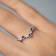 Gin & Grace 14K White Gold Natural Blue Sapphire With Real Diamond
(I1) Ring