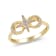 Gin & Grace 14K Yellow Gold Round-cut Real Diamond (I1) Ring