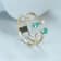 Gin and Grace 14K Yellow Gold Natural Zambian Emerald Ring with Real Diamonds