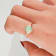Gin & Grace 10K Rose Gold Real Diamond Ring (I1) with Natural Opal