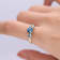 Gin & Grace 10K Yellow Gold Real Diamond Ring (I1) with Aquamarine
& London Blue Topaz