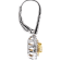 Gin & Grace 18K Two-Tone Gold Natural Yellow and White Diamond Earring