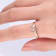 Gin & Grace 10K Rose Gold Morganite and Diamond Ring