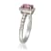Gin & Grace 18K White Gold Diamond Ring with Sapphire