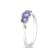 Gin & Grace 14k White Gold 3 Stone Genuine Tanzanite With Natural
Diamond (I1) Statement Ring