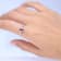 Gin and Grace 10K White Gold Ruby Ring with Diamonds