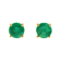 Gin and Grace14K Yellow Gold Natural Zambian Emerald