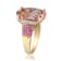 Gin & Grace 14k Rose Gold Morganite With Diamond Ring
