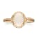 Gin & Grace 14K Yellow Gold Natural Opal Diamond (I1) Twirl Ring