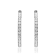 Gin & Grace 14K White Gold Natural Diamond Earring