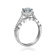 Gin & Grace 14K White Gold Ring with Aquamarine
