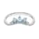 Gin and Grace 14K White Gold Aquamarine Ring with Diamonds