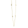 Gin & Grace 14K Yellow Gold Natural White Diamond Necklace
