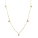 Gin & Grace 14K Yellow Gold Natural White Diamond Necklace
