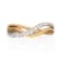 Gin & Grace 14K Three-Tone Gold Natural Diamond (I1) Statement Ring