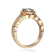 Gin & Grace 14K Rose Gold Aquamarine Ring with Diamond