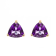 Gin & Grace 14K Yellow Gold Stud Earring with Amethyst