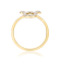 Gin & Grace 10K Yellow Gold Real Diamond Ring (I1)
