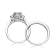 Gin & Grace 14K White Gold Aquamarine Ring with Diamond
