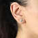 Gin and Grace 14K Yellow Gold Natural Zambian Emerald Earrings with Real Diamonds