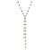 Gin and Grace 14K Yellow Gold Natural Ruby Necklace with Real Diamonds